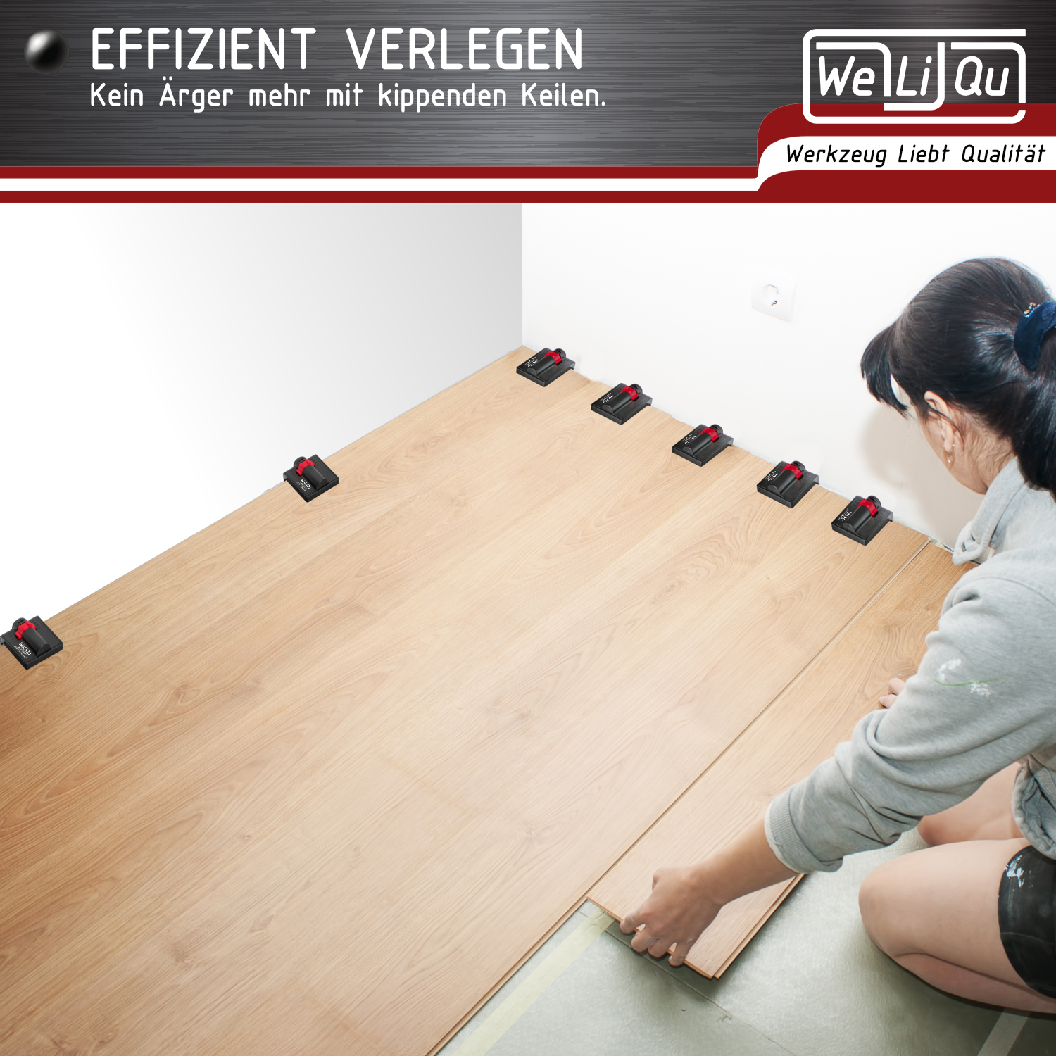 WELIQU Abstandhalter 5-20mm - 6 Stück